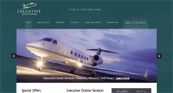 Desktop Screenshot of execcharter.com
