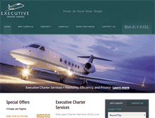 Tablet Screenshot of execcharter.com